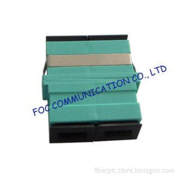 OM3 Fiber Optic Adapter SC Duplex Short Ear High Stability